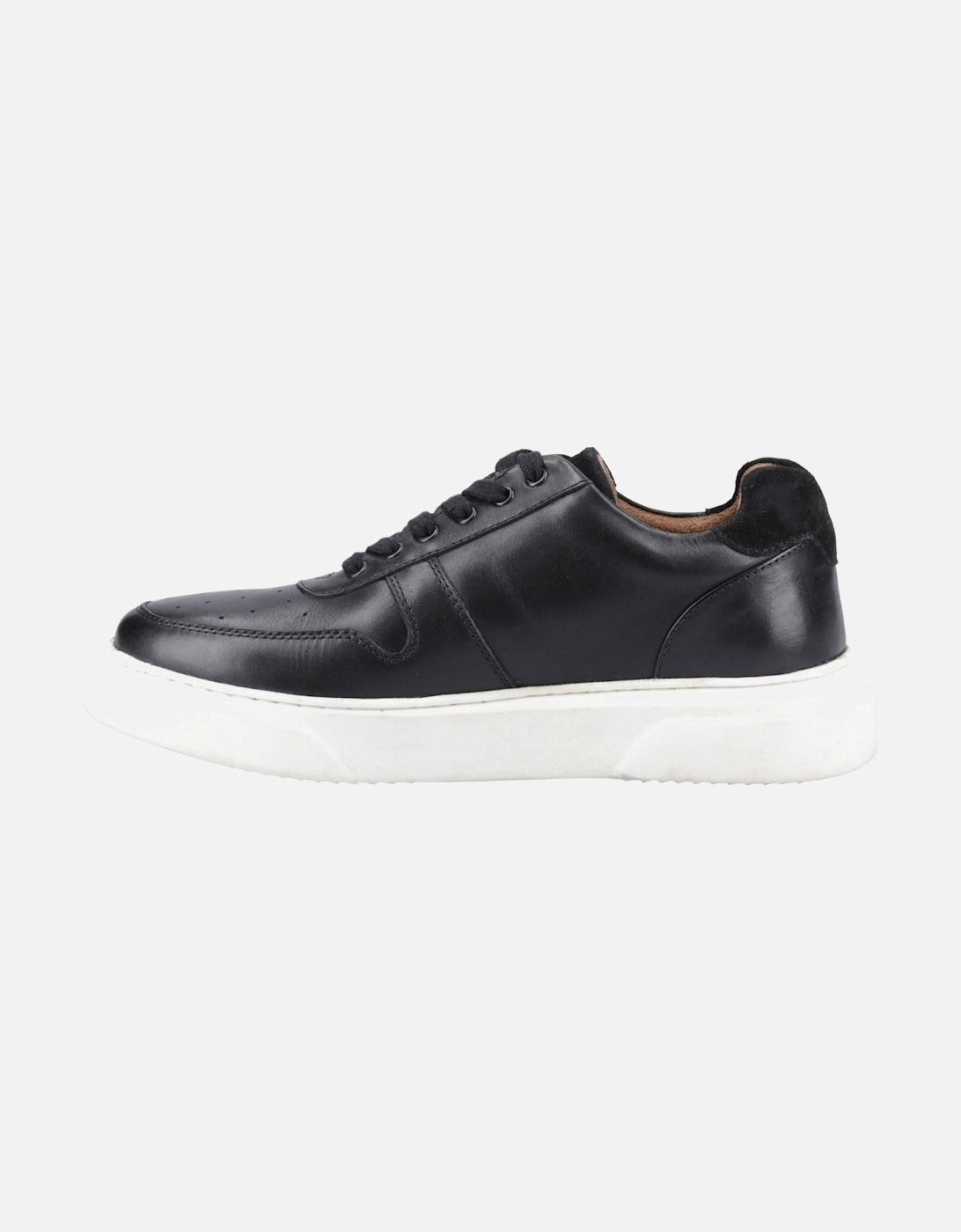 Wyatt Leather Men's Black Trainers