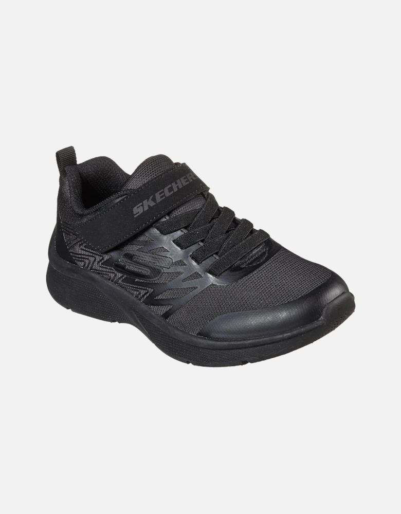 Microspec Texlor Polyester Boys's Black Trainers