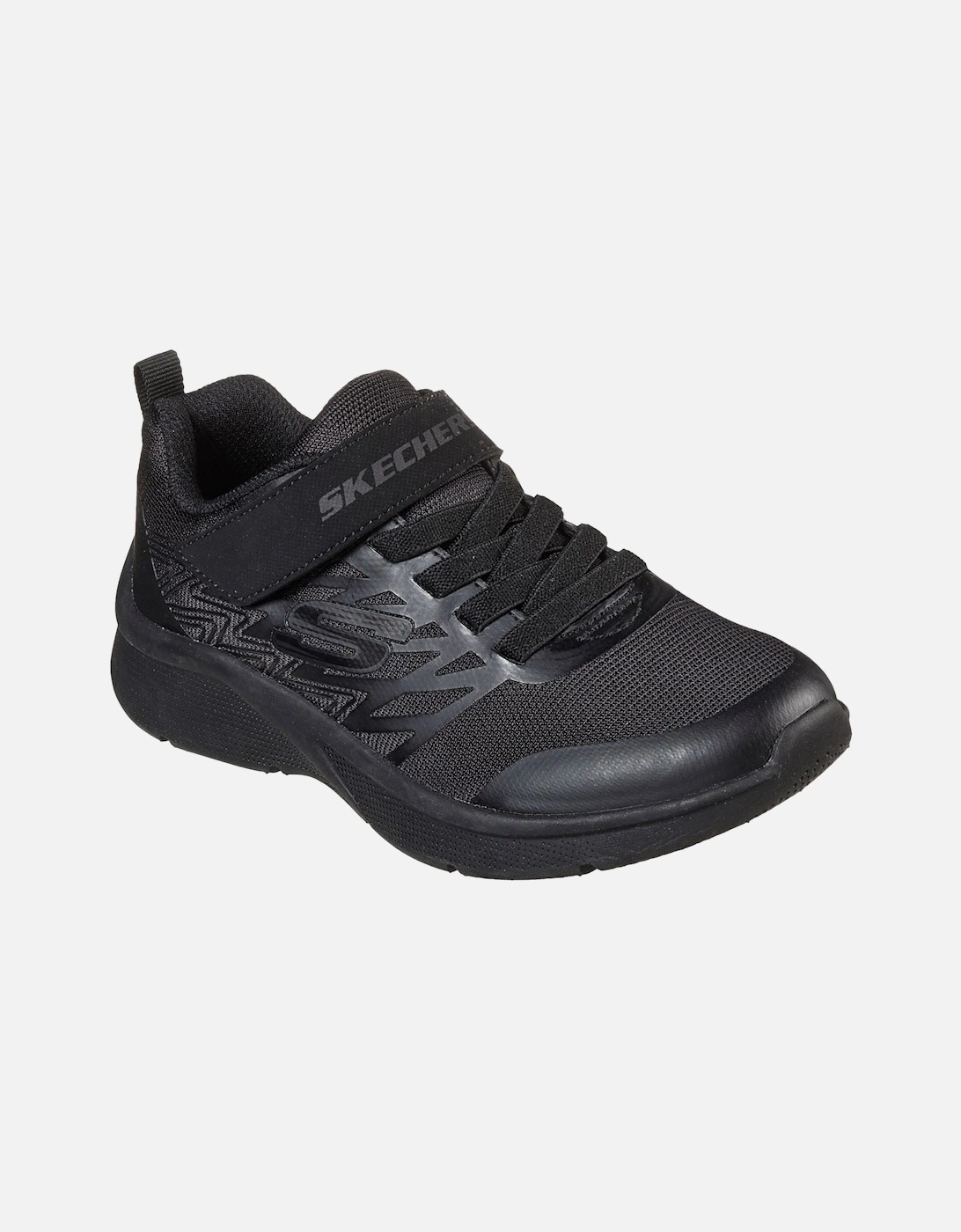 Microspec Texlor Polyester Boys's Black Trainers