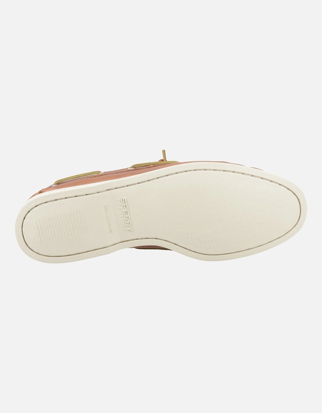Sperry Authentic 2 Eye Leather Men's Tan Boat Shoes