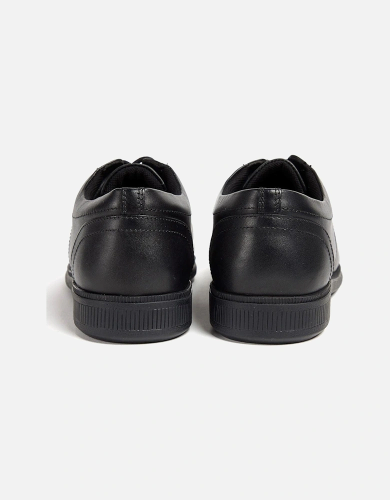 Hornet Leather Boys's Black Shoes