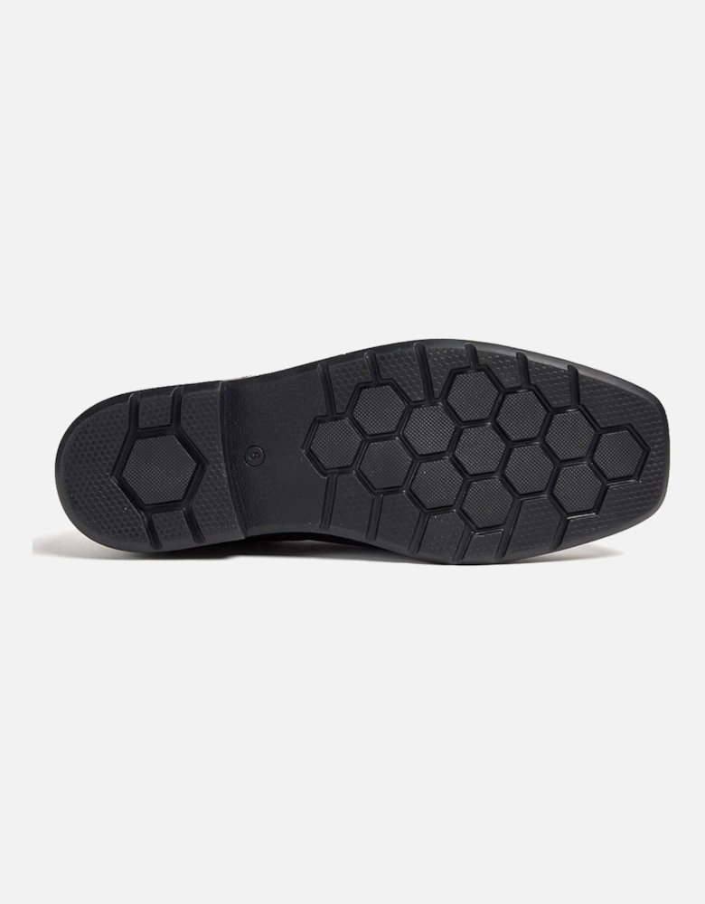Hornet Leather Boys's Black Shoes