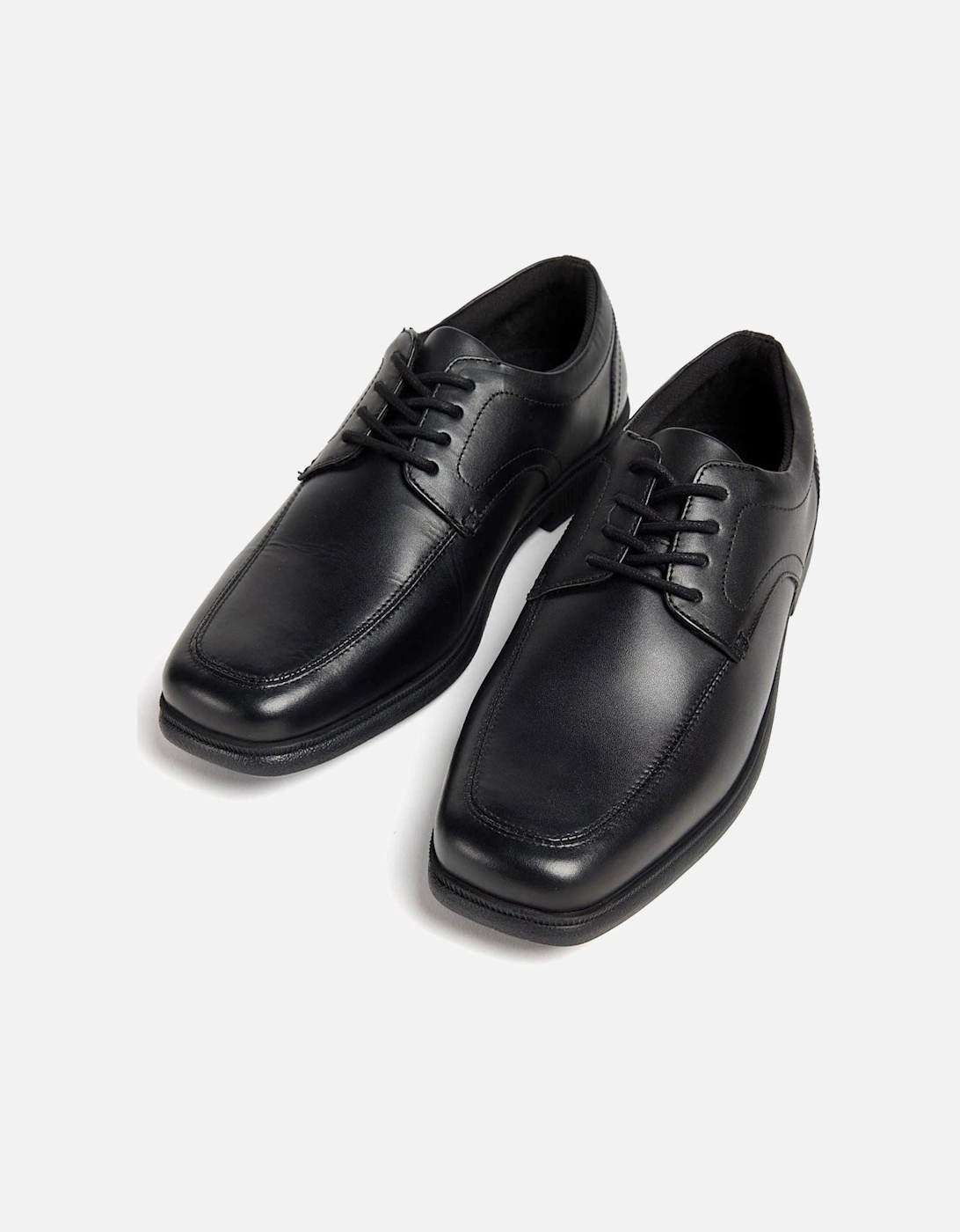 Hornet Leather Boys's Black Shoes
