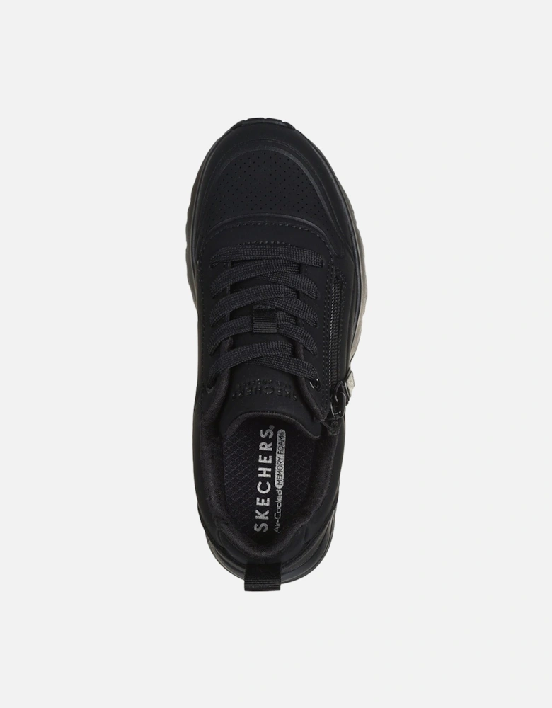 Uno Lite - Easy Zip Polyurethane Girls's Black Trainers