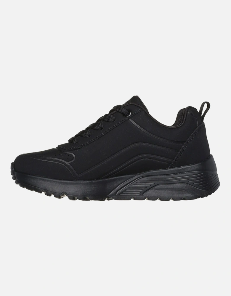 Uno Lite - Easy Zip Polyurethane Girls's Black Trainers