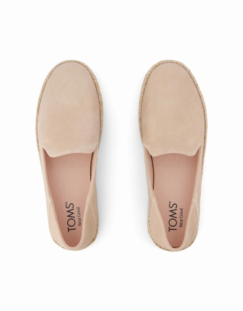Carolina Leather Women's Pale Rose Espadrilles