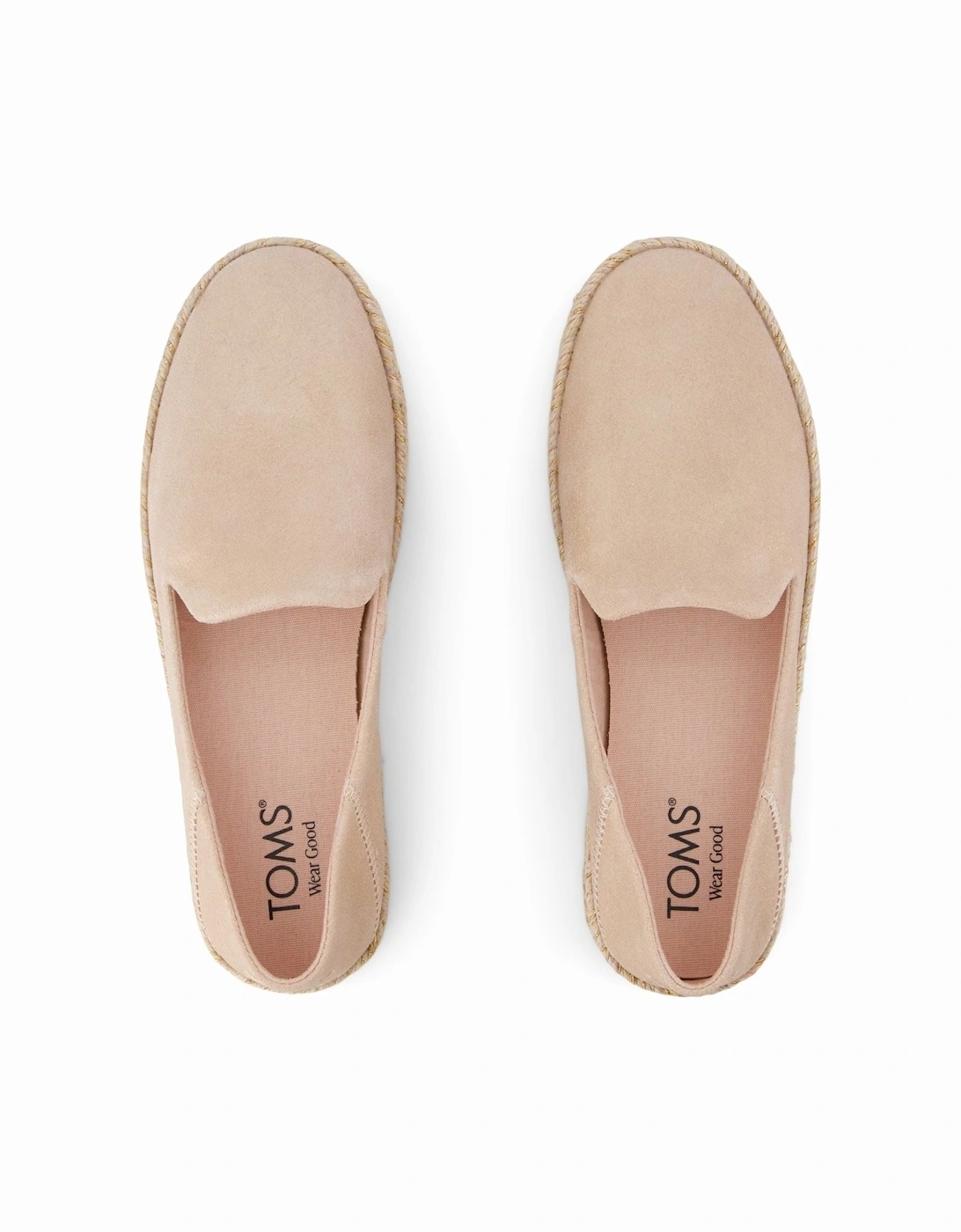 Carolina Leather Women's Pale Rose Espadrilles