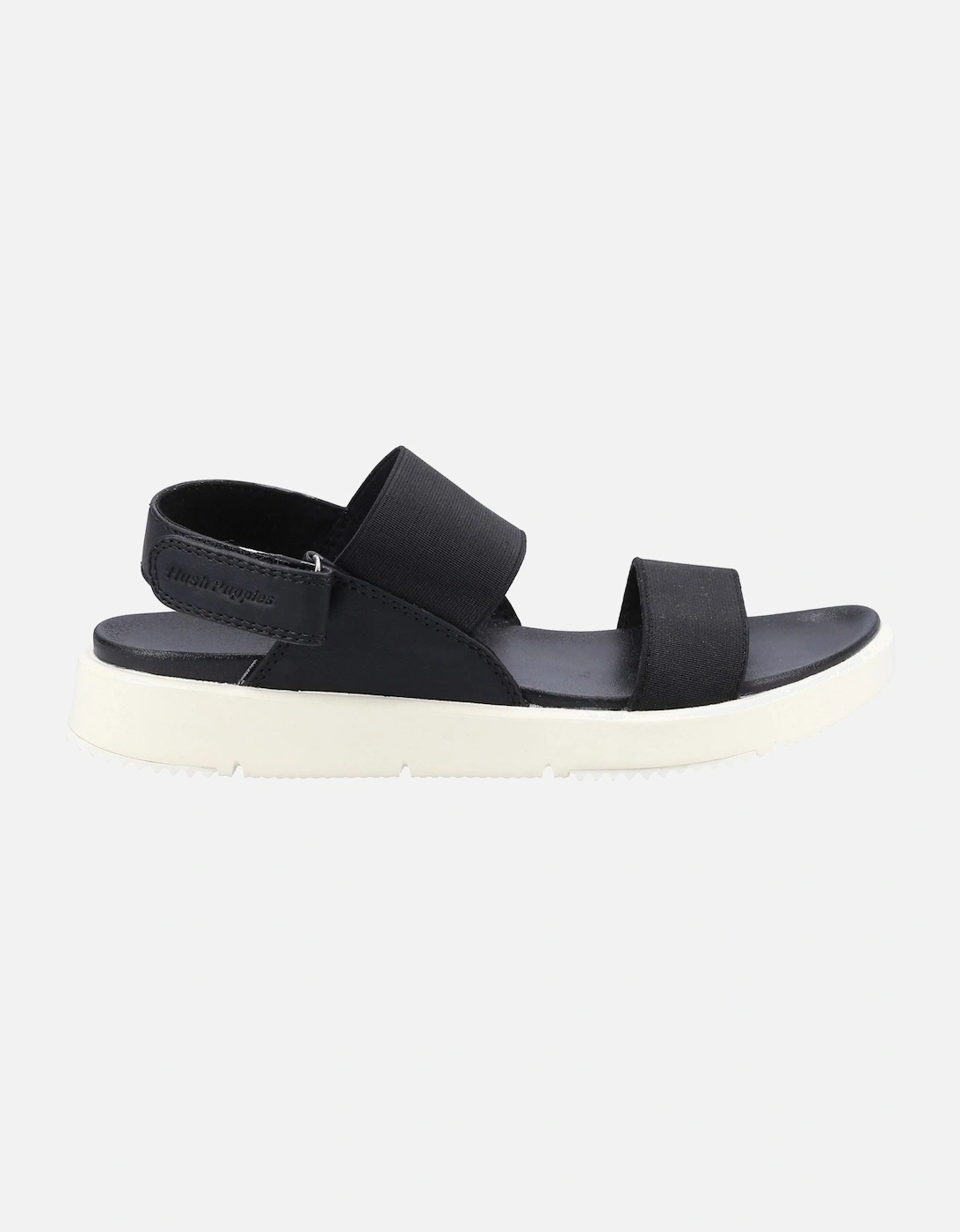 Selina Polyurethane Women's Black Sandals