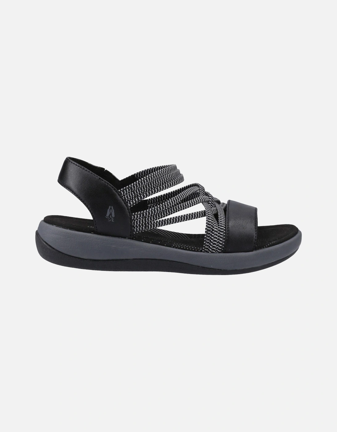 Susanna Leather Women's Black Sandals