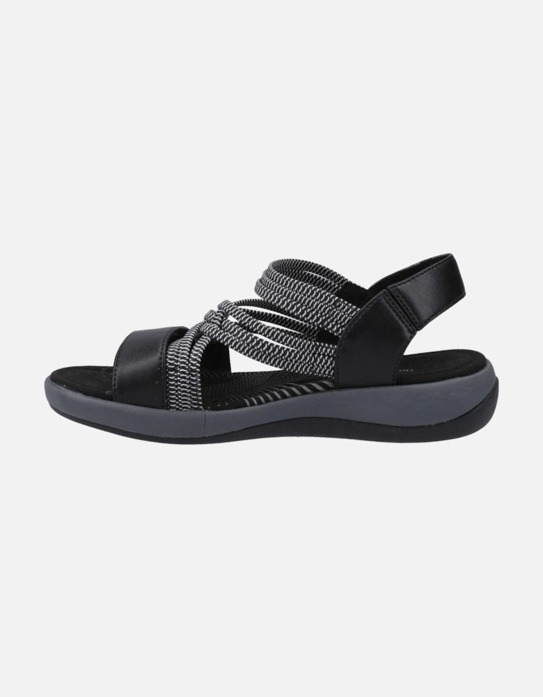 Susanna Leather Women's Black Sandals