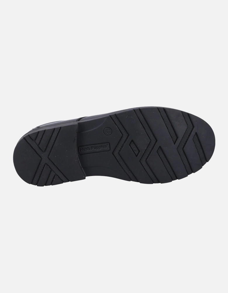 Oliver SNR Leather Boys's Black Shoes