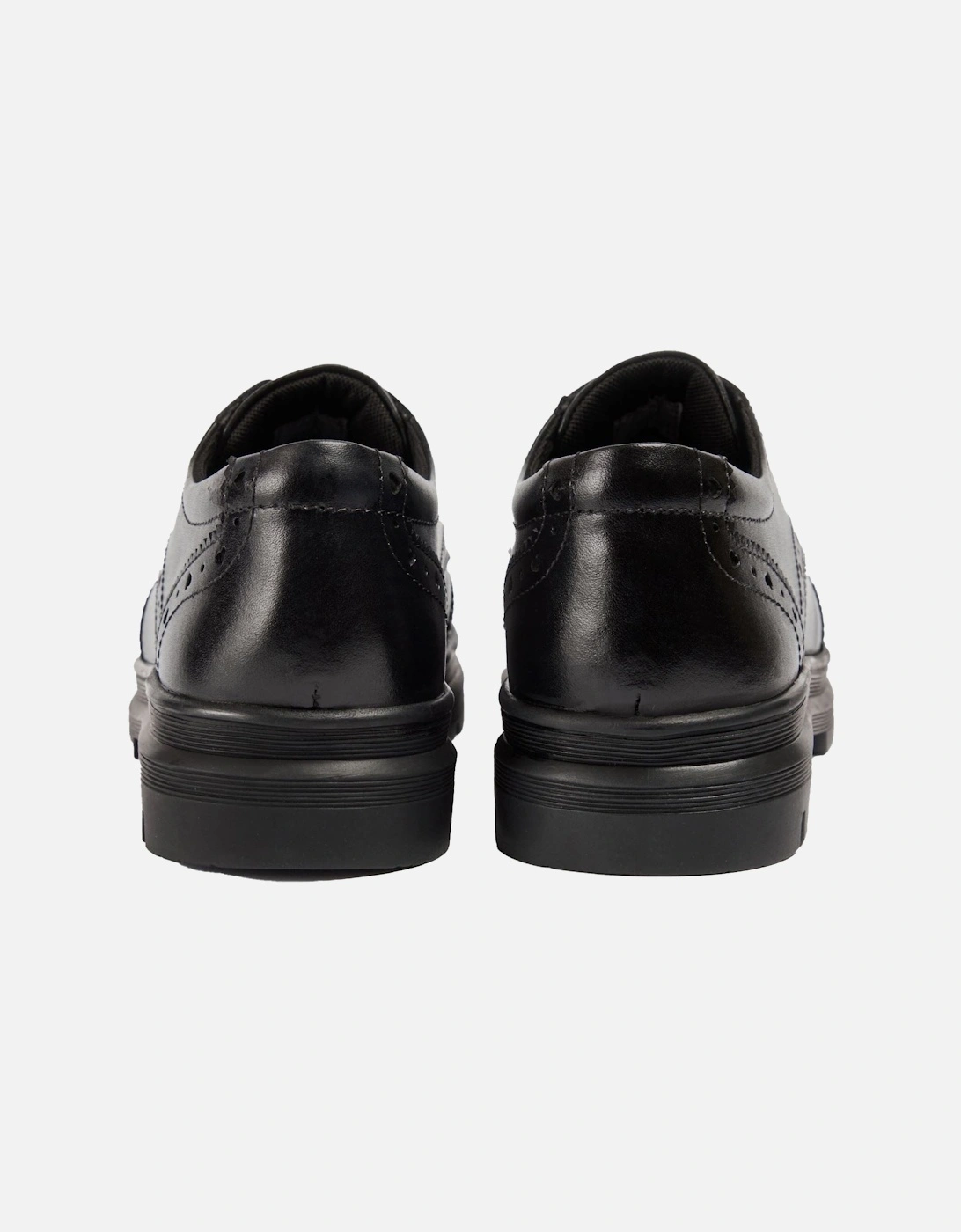 Fiona Leather Girls's Black Brogues