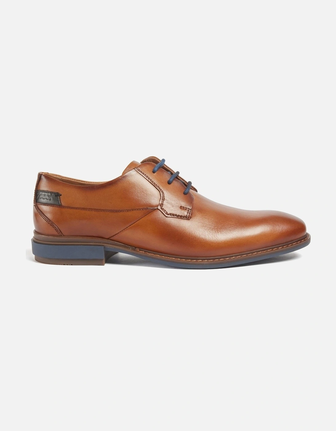 Smyth Leather Men's Cognac Lace-Up Shoes
