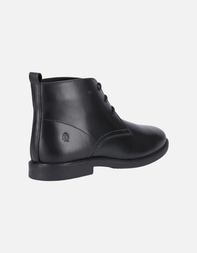 Tate Senior Leather Boys's Black Boots