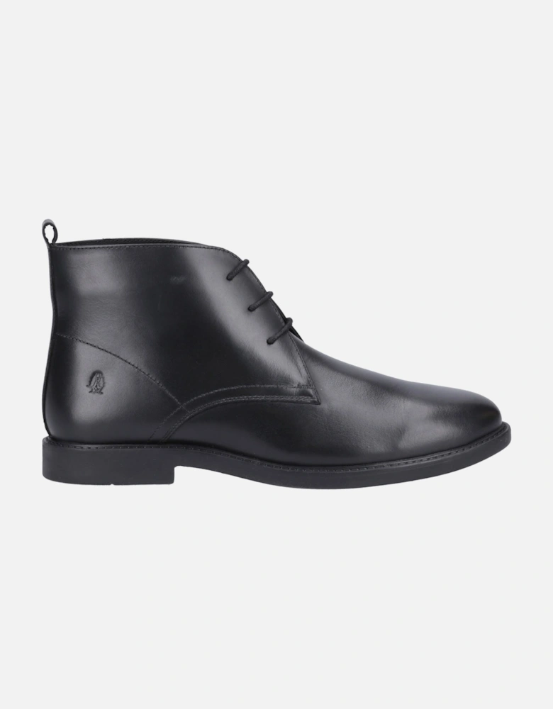 Tate Senior Leather Boys's Black Boots