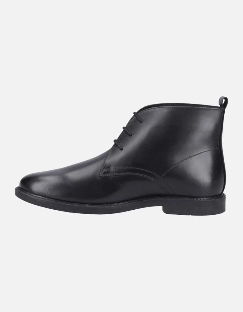 Tate Senior Leather Boys's Black Boots