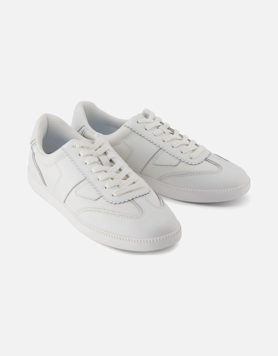 Collins Leather Women's White Trainers, 7 of 6