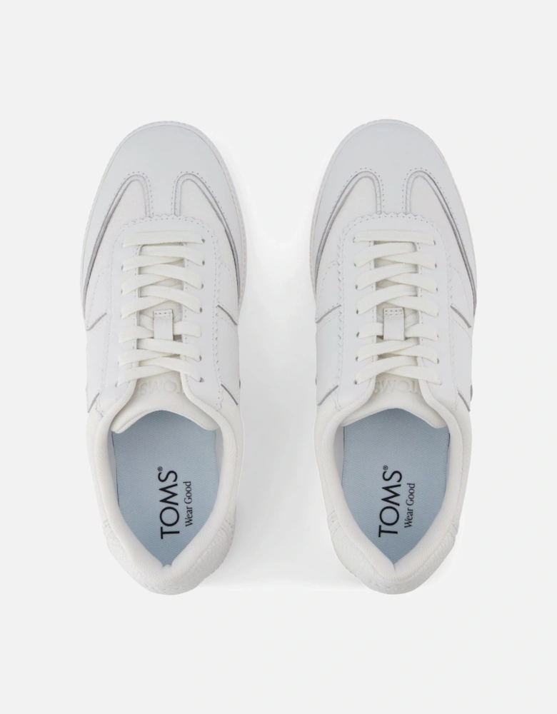 Collins Leather Women's White Trainers