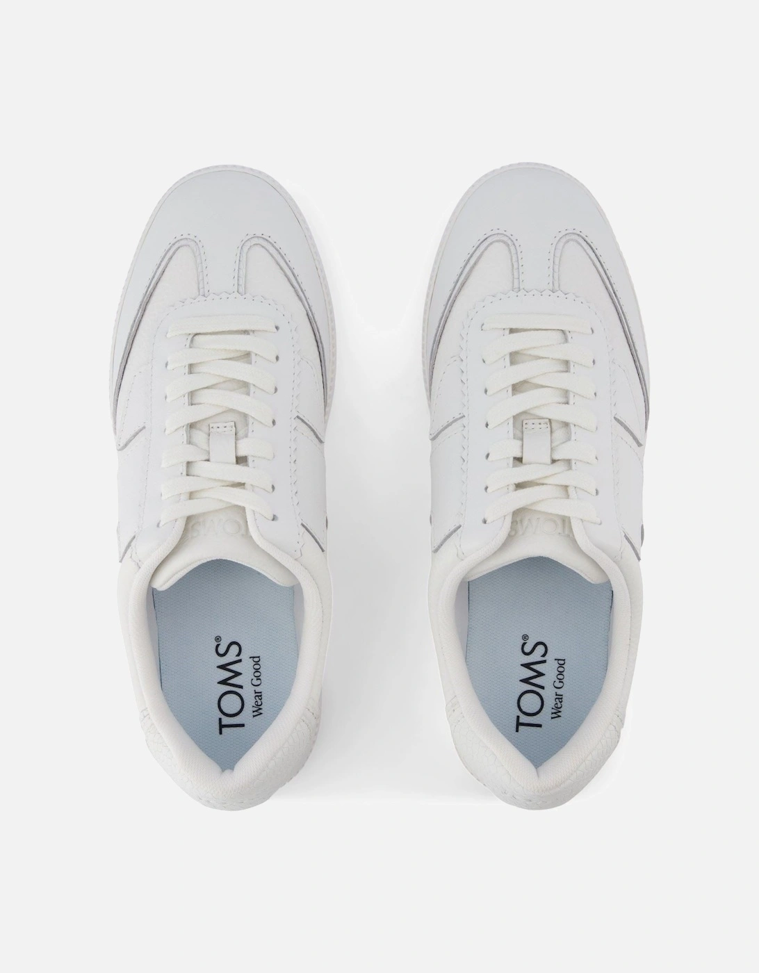 Collins Leather Women's White Trainers