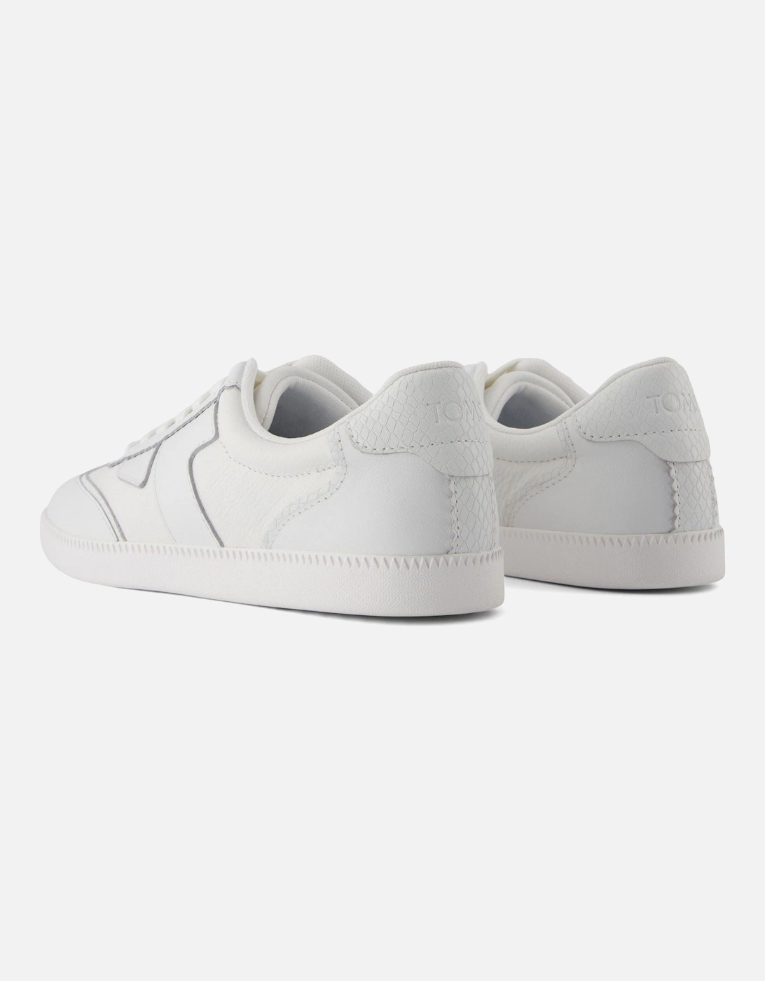 Collins Leather Women's White Trainers