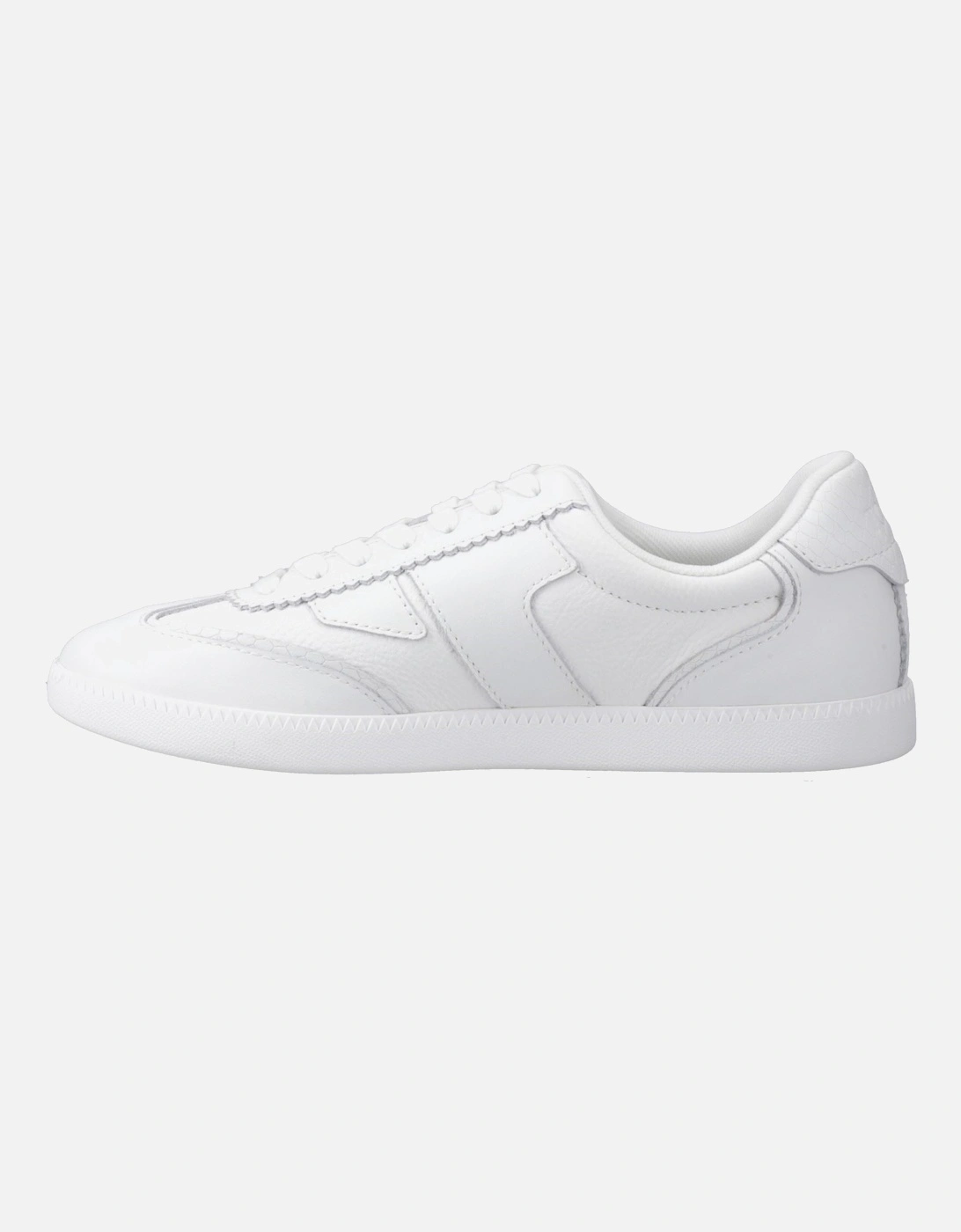 Collins Leather Women's White Trainers