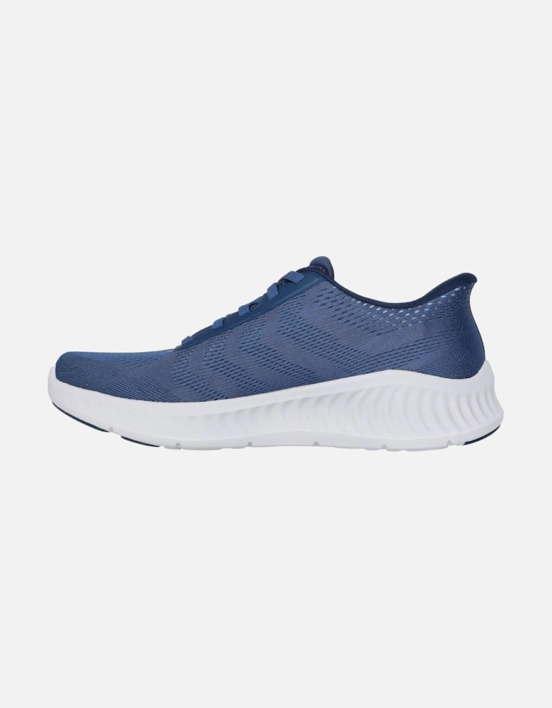 NOW Payton Textile Men's Navy Trainers