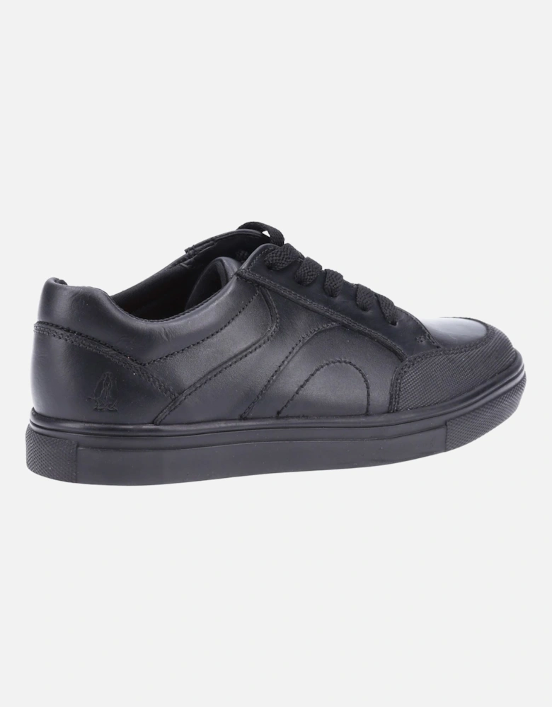 Shawn Junior Leather Boys's Black Lace-Up Shoes
