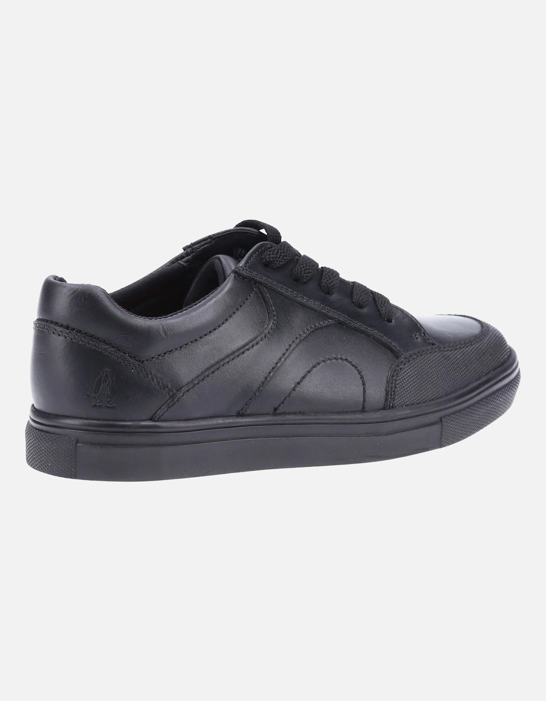 Shawn Junior Leather Boys's Black Lace-Up Shoes