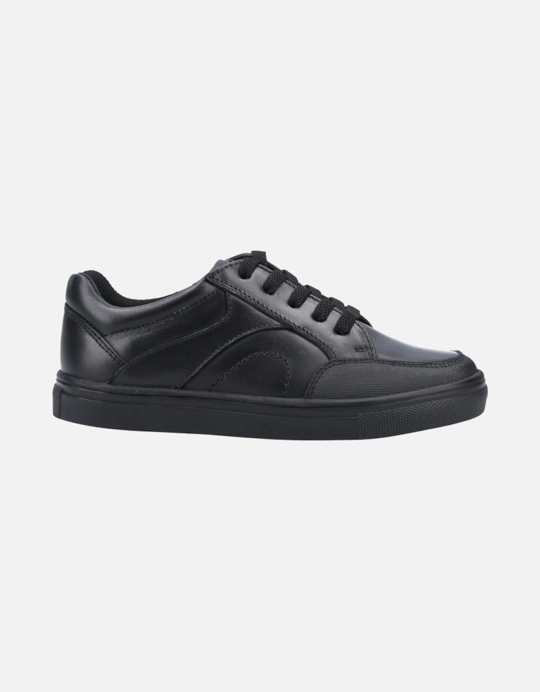 Shawn Junior Leather Boys's Black Lace-Up Shoes