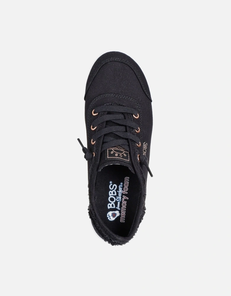 BOBS B Cute Cotton Women's Black Trainers