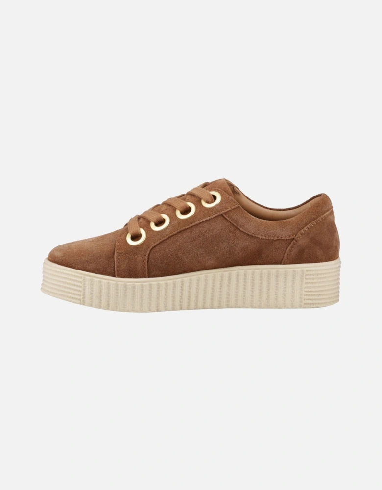 Tamsin Suede Suede Women's Tan Trainers