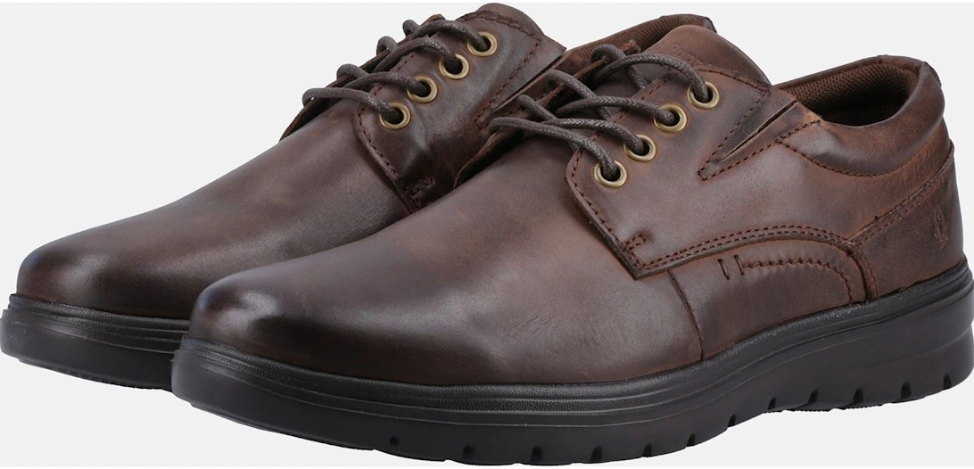 TRITON LACE UP Leather Men's Brown Lace-Up Shoes
