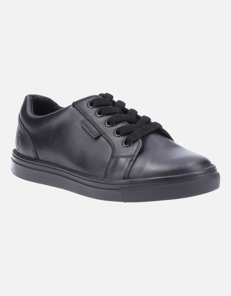 Sam Junior Leather Boys's Black Lace-Up Shoes