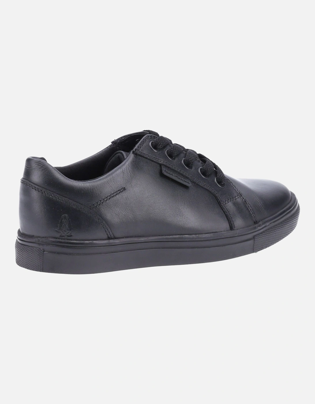 Sam Junior Leather Boys's Black Lace-Up Shoes