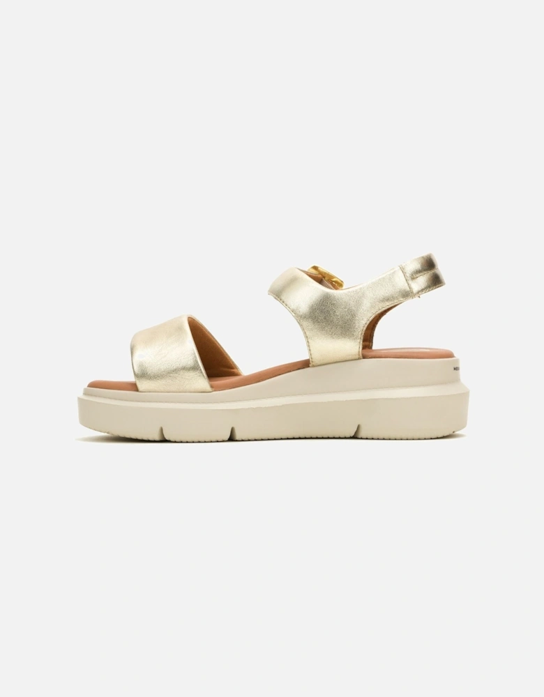 Uplift Leather Women's Champagne Sandals