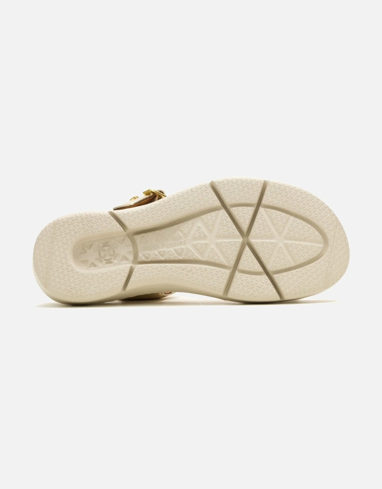 Uplift Leather Women's Champagne Sandals