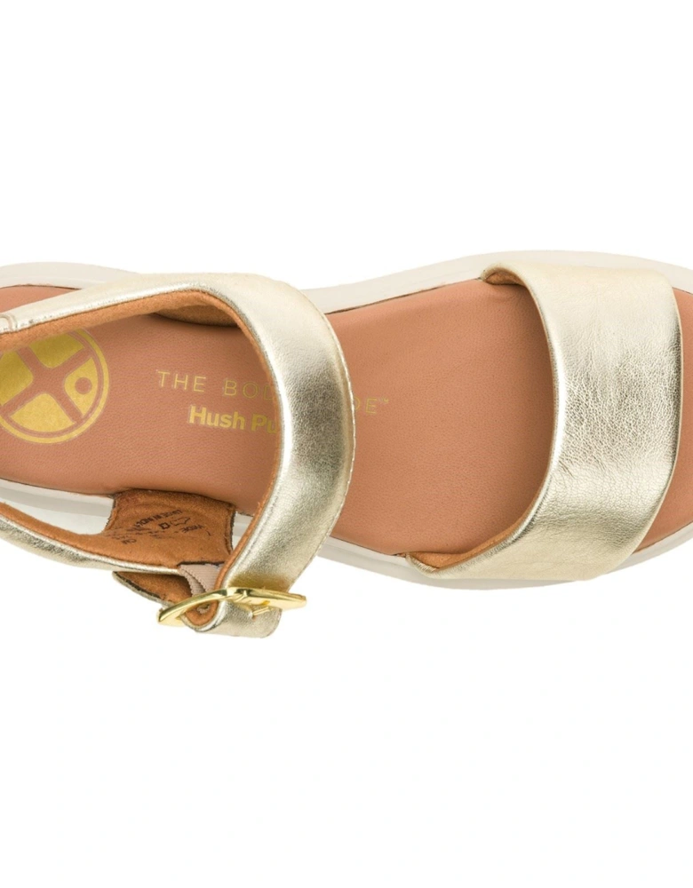 Uplift Leather Women's Champagne Sandals