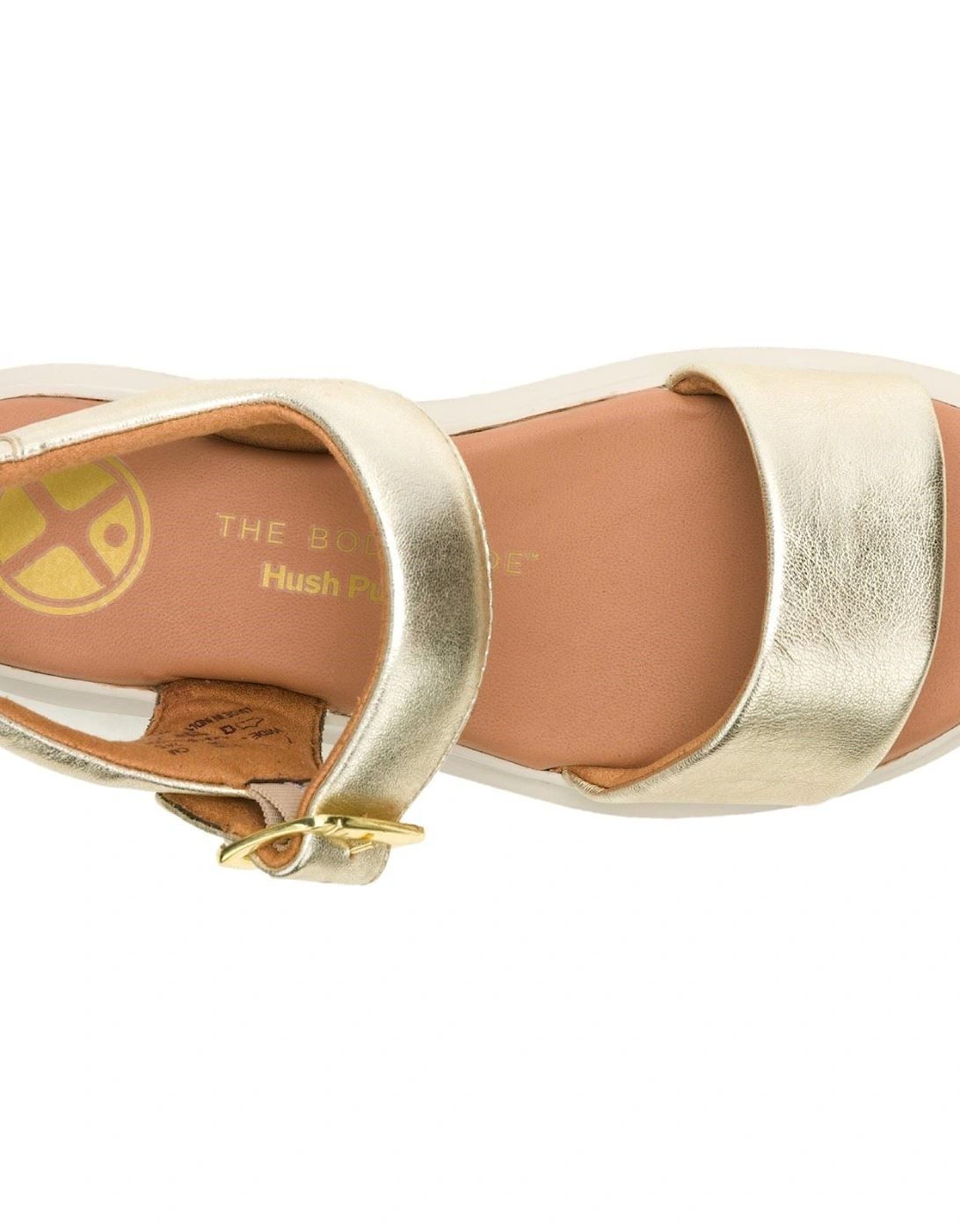 Uplift Leather Women's Champagne Sandals
