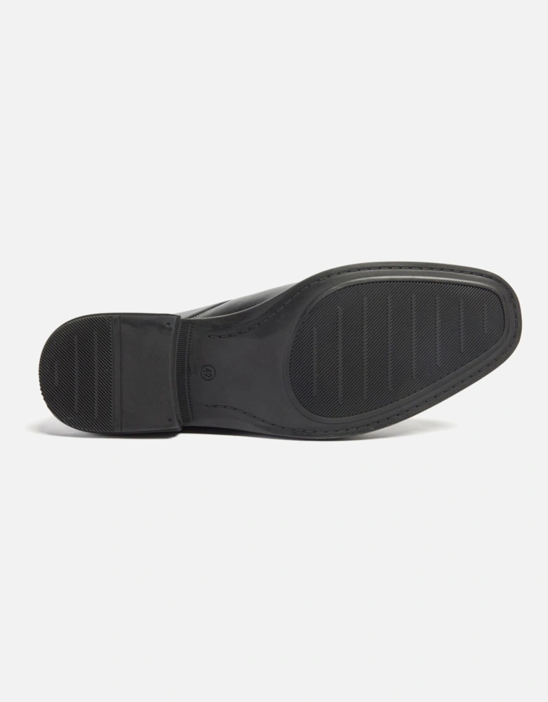 Smyth Leather Men's Black Lace-Up Shoes