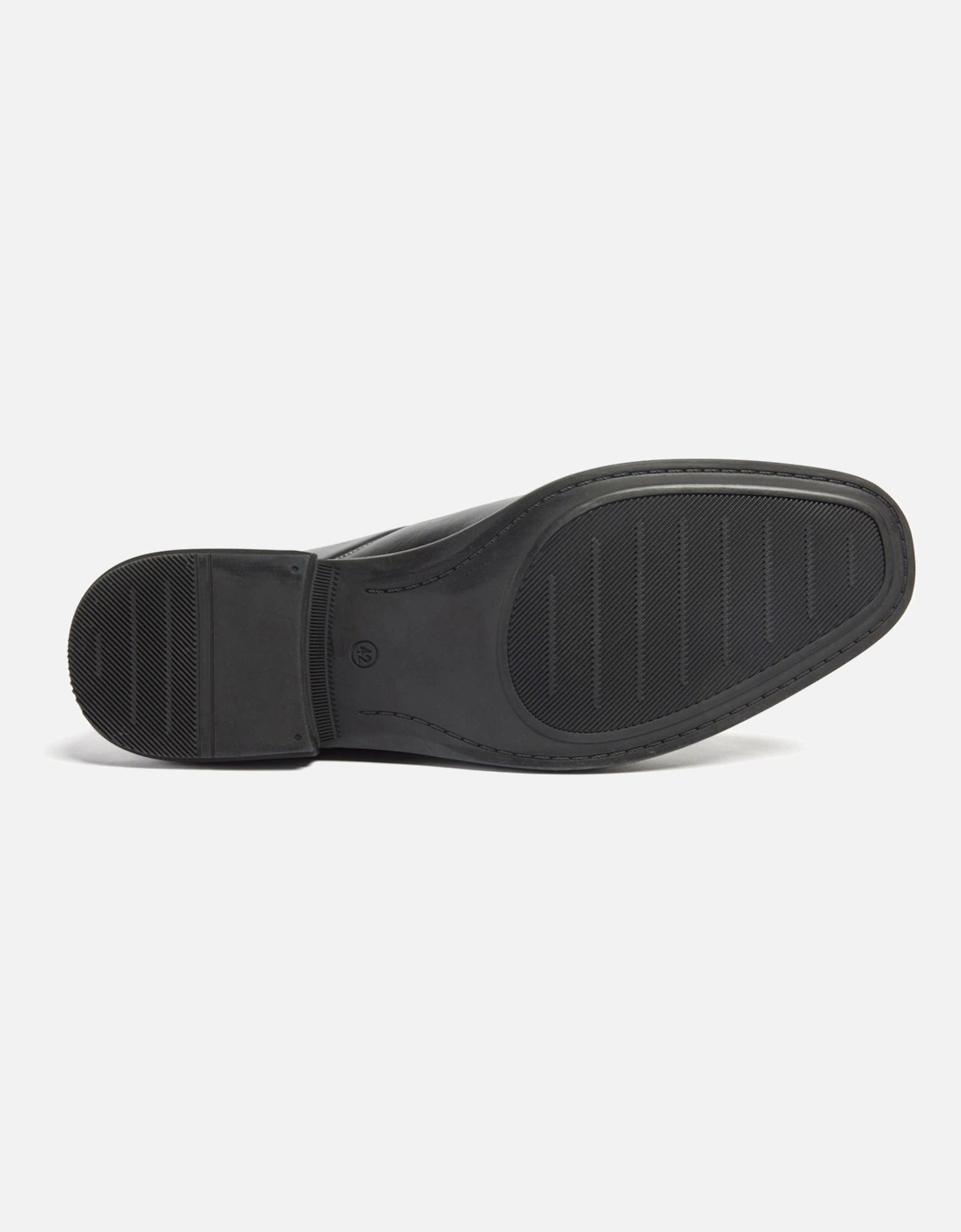 Smyth Leather Men's Black Lace-Up Shoes