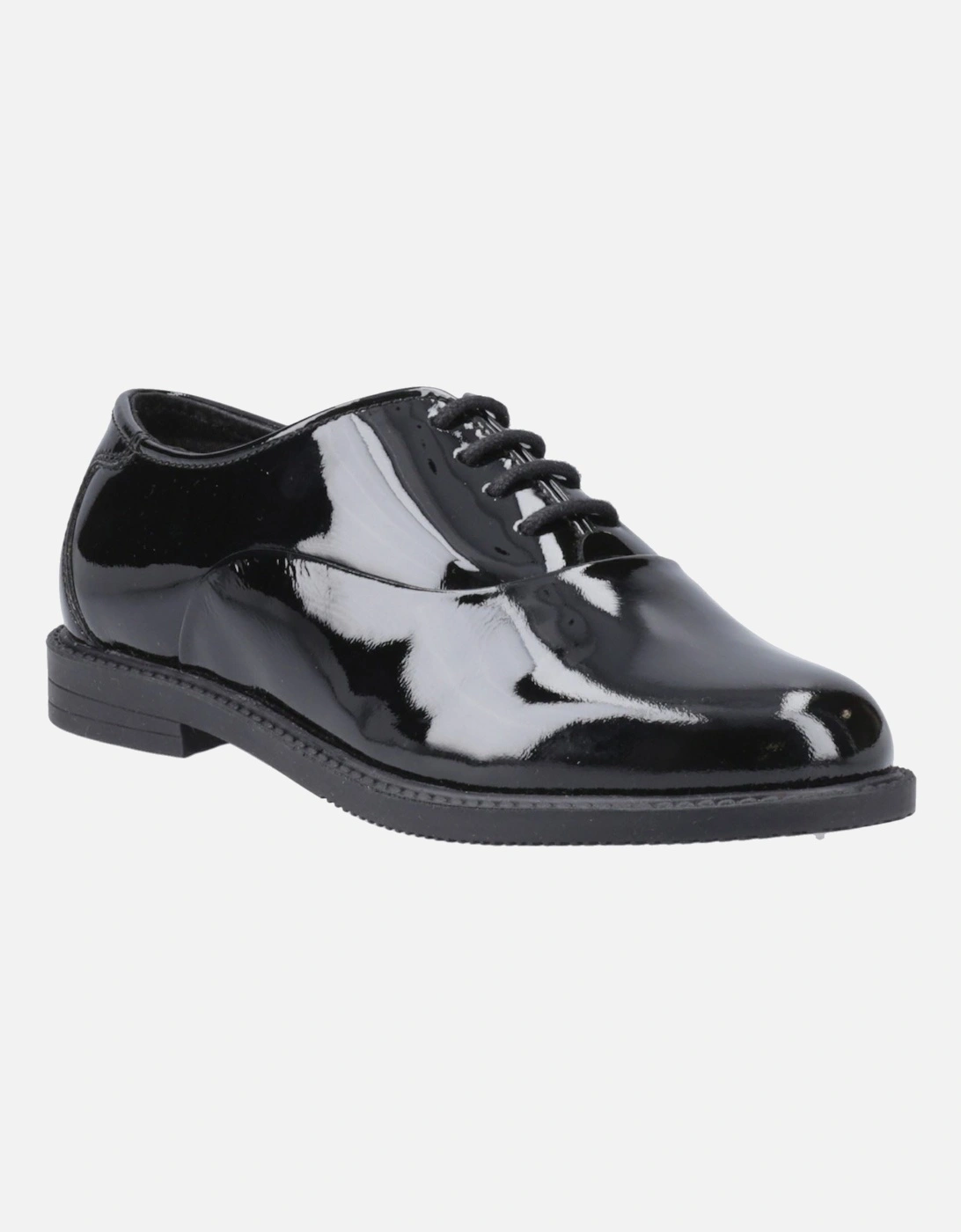Nellie Patent Leather Girls's Black Oxford Shoes, 6 of 5