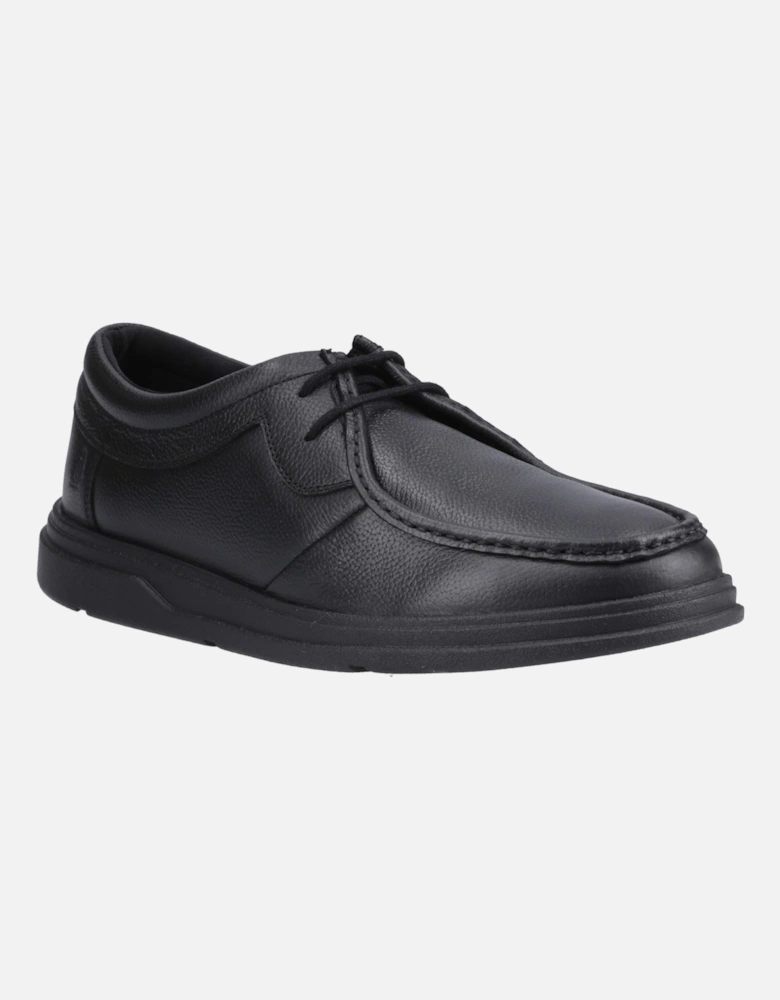 Ronan Mocc Leather Boys's Black Moccasins Shoes
