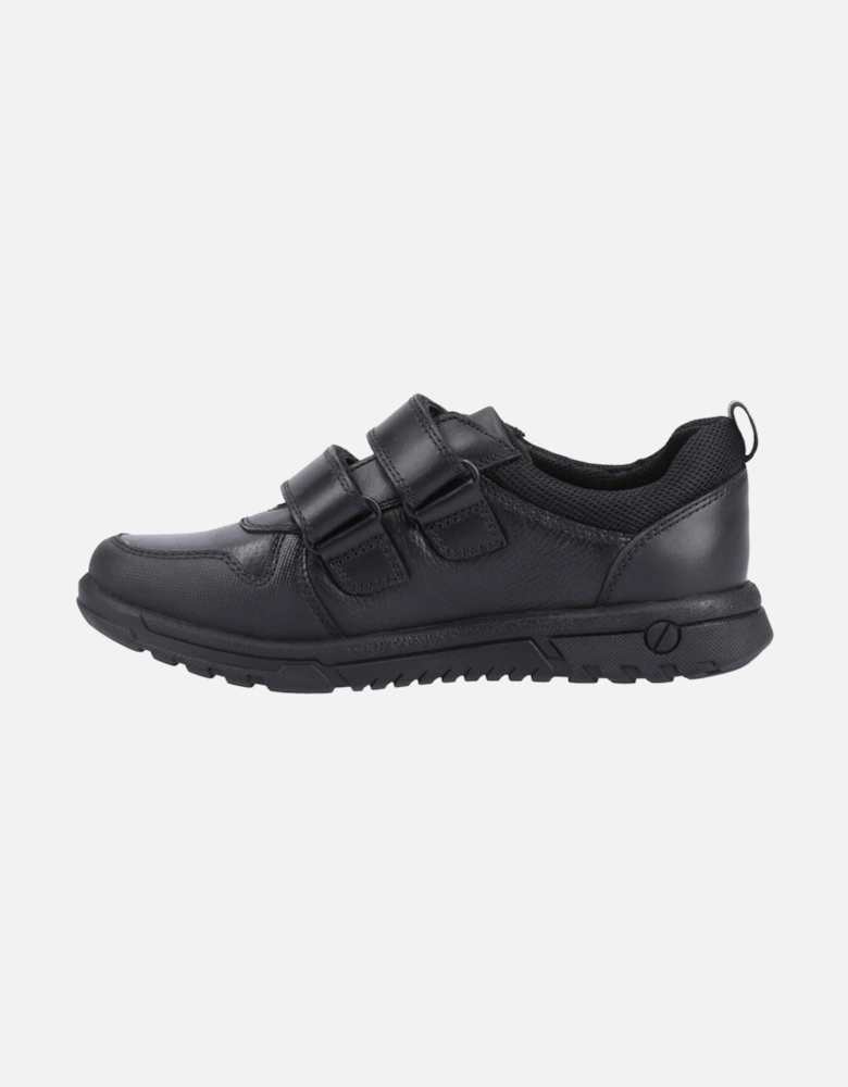 Spencer Senior Leather Boys's Black Shoes