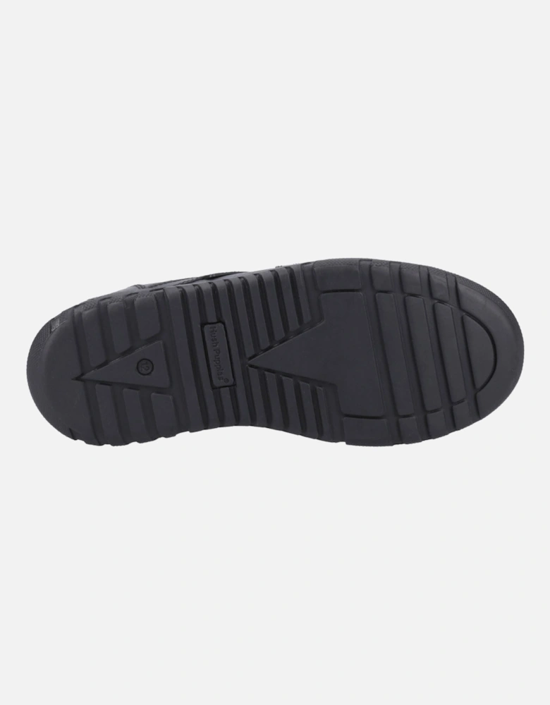 Spencer Senior Leather Boys's Black Shoes