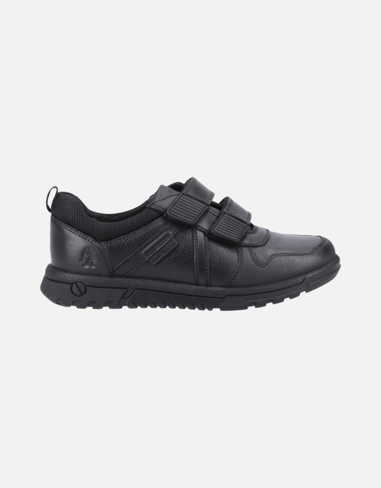 Spencer Senior Leather Boys's Black Shoes