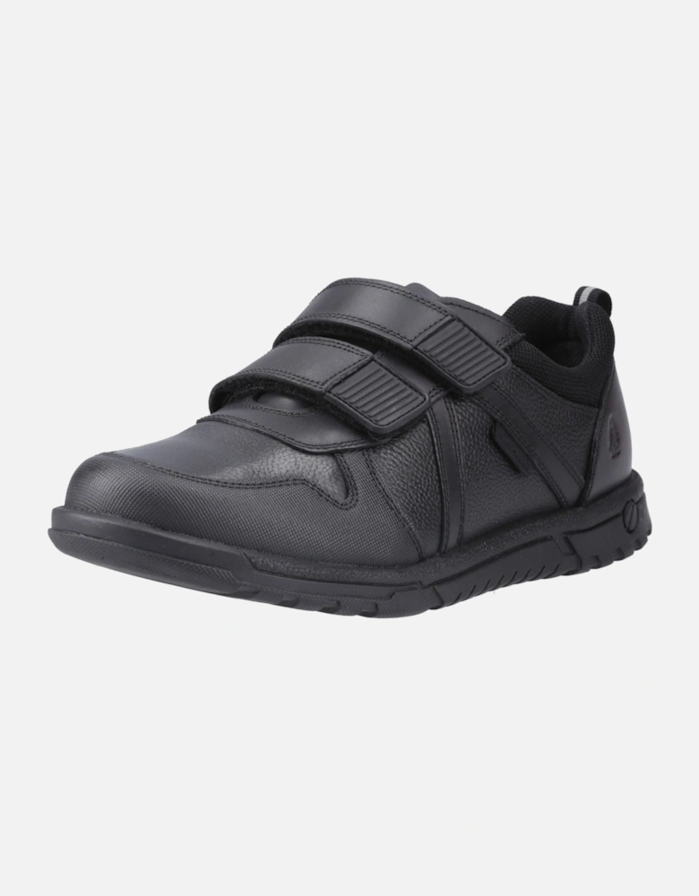 Spencer Senior Leather Boys's Black Shoes