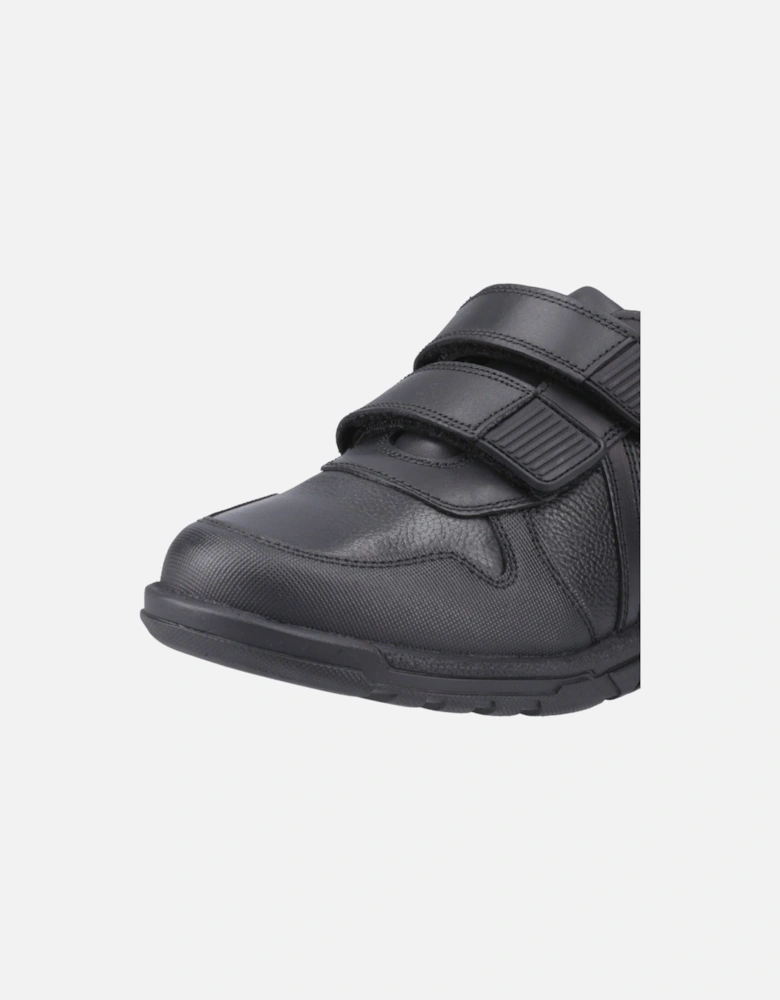 Spencer Senior Leather Boys's Black Shoes