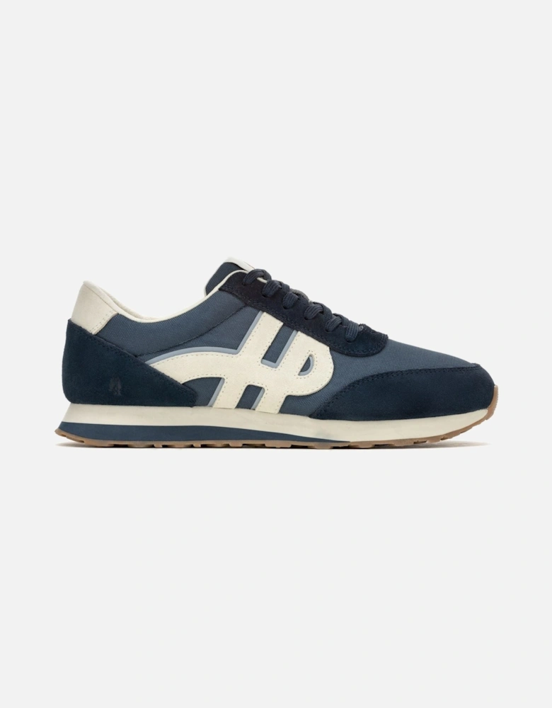 Seventy8 Leather Men's Navy Trainers