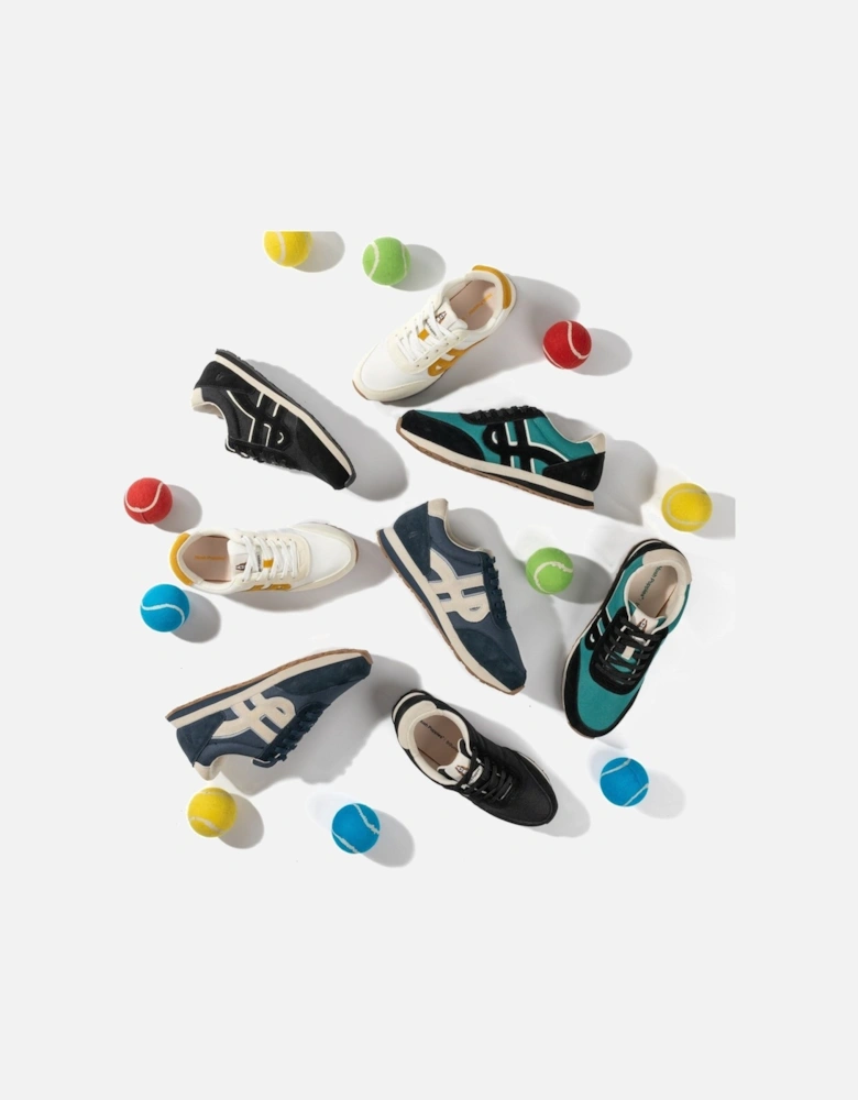 Seventy8 Leather Men's Navy Trainers