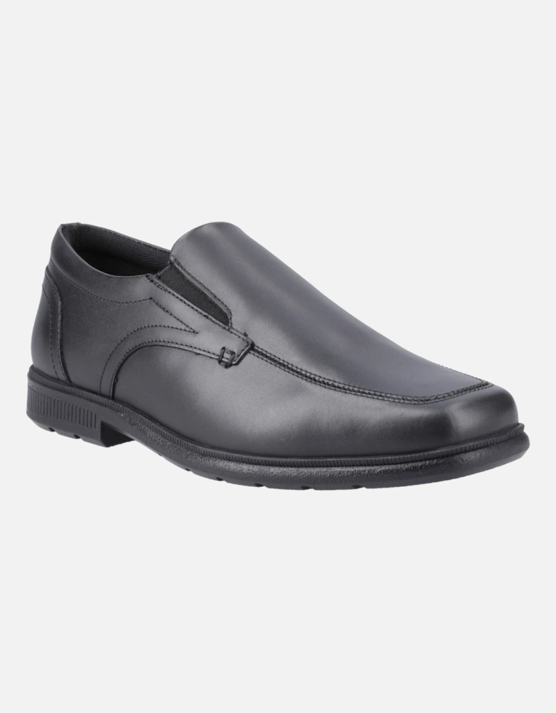 Carpenter Leather Boys's Black Loafers
